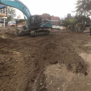 Large-scale demolition at Melbourne primary school