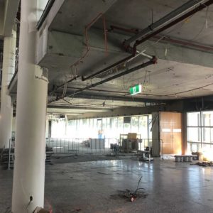 Commercial strip-out demolition in Altona